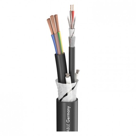 Image principale du produit SC-Monolith 1 Sommer cable - Câble Hybride 3X1.5mm5 + DMX 2 X 0.25mm2 diamètre 13mm