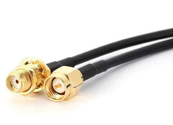 Image principale du produit Câble d'extension SMA male vers femelle pour antenne WLAN 2.4GHz et 5GHz 50cm