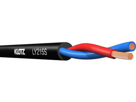 Image principale du produit LY215S Klotz - Cable HP extra souple 2X1.5mm² par bobine de 100m