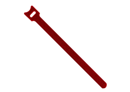 Image principale du produit attache cable rouge 20cm X 1.25cm à scratch