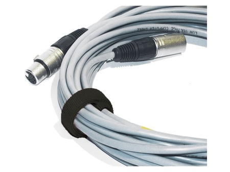 Attache Cable Réutilisable et Auto-Adhésif 10m x 2cm Scratch Velcro Sangles  de Câble pour Cordes et Gestion des Câbles, Noir Q - Cdiscount Bricolage