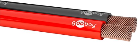 Image nº3 du produit Bobine de 100m de câble haut parleur rouge et noir 2X0.75mm2 éco