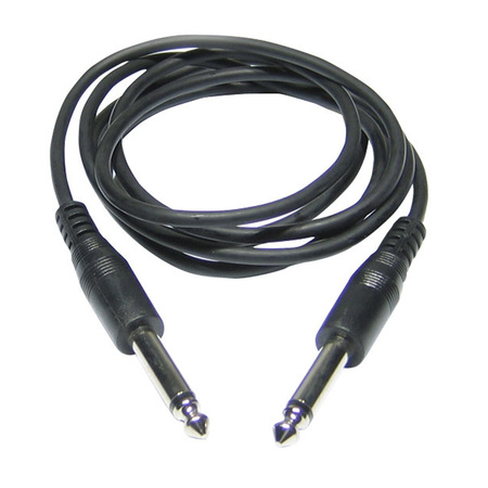 Image principale du produit Câble audio Jack 6.35 mono vers Jack 6.35 mono 1m50