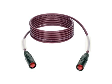 Image principale du produit RC5EE030V Klotz – Câble EtherCON Cat5e S/UTP ultra flexible série RamCAT pour utilisation touring intensive – Violet 3m