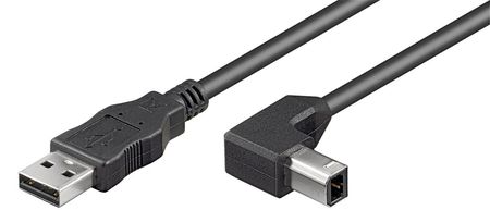 Image principale du produit Câble USB 2.0 coudé à 90° longueur 2m