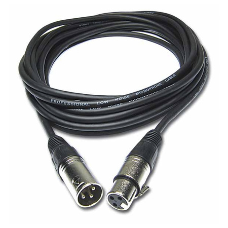 Image principale du produit Câble audio micro Hilec XLR mâle vers femelle 20m