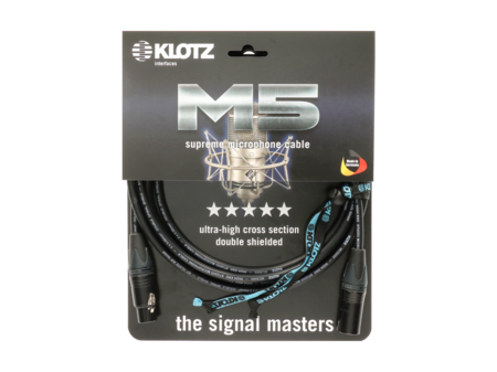 Image secondaire du produit M5 Klotz - Câble XLR studio suprême double blindage connectique neutrik 3m