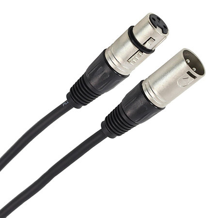 Image principale du produit Câble XLR audio 3 broches Mâle vers femelle longueur 50m