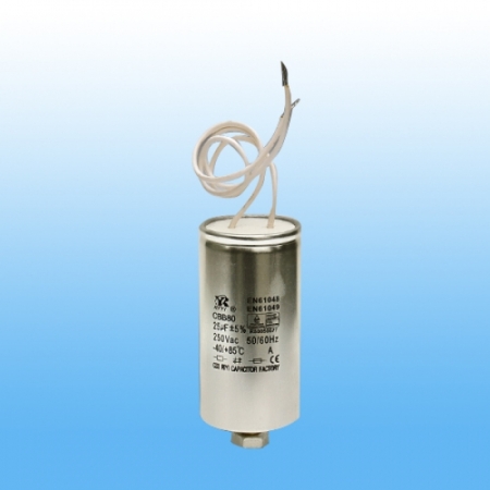 Image principale du produit Condensateur de compensation pour iodure 50uF vis M8 et fils