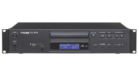 Image principale du produit CD-200 Tascam - Lecteur CD Wav, MP3