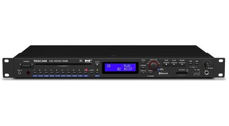 Image principale du produit CD-400U DAB Tascam - Lecteur CD USB FM DAB et bluetooth rackable