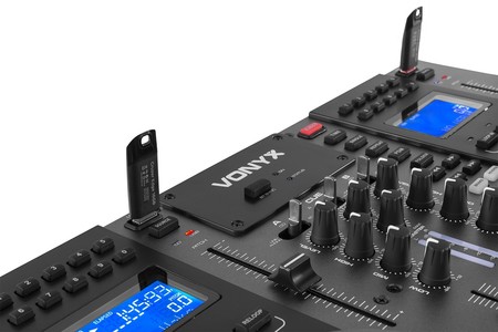 Image nº7 du produit CDJ450 Vonyx - Lecteur CD double avec mixage intégré + USB et bluetooth