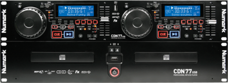 Image secondaire du produit Numark CDN77USB - Double CD Rackable MP3 USB