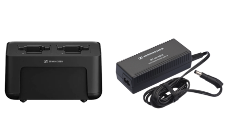 Image principale du produit CHG70N + PSU Sennheiser - Chargeur pour micros sennheiser série EW-DX avec alimentation