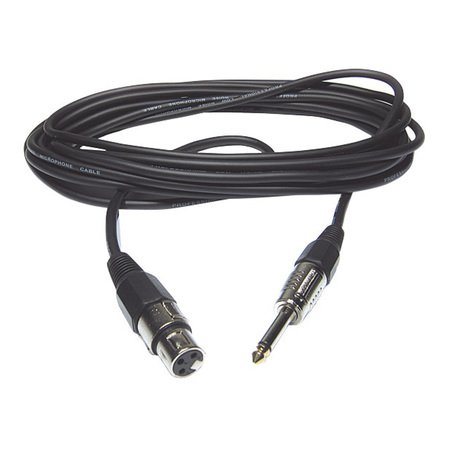 Image principale du produit CM/XFJM-1.5 Hilec - Cable Micro Jack asymétrique vers XLR femelle longueur 1.5m