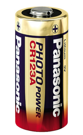 Image principale du produit Pille Panasonic CR123A Lithium 3V