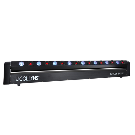 Image principale du produit CRAZY BAR R J.Collyns - Barre oscillante avec 8 leds RBB 3W et 8 lasers rouges 500mW