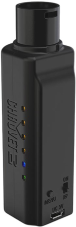 Image principale du produit D-Fi XLR TX Chauvet DJ - Emetteur DMX sans fil séri D-FI sur batterie