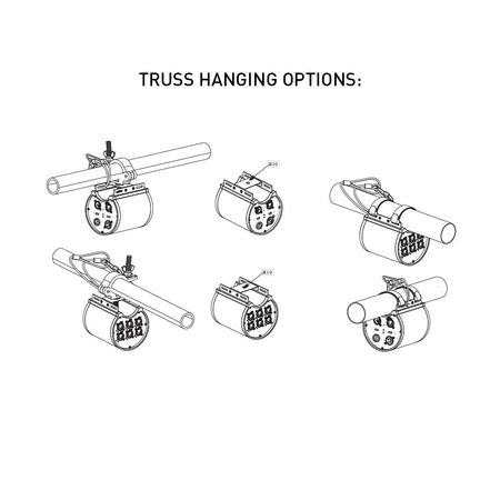 Image nº8 du produit Data Distro 6 ADJ - Splitter DMX RDM 1 entrée vers 6 sorties 5 broches