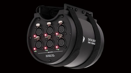 Image nº9 du produit Data Distro 6 ADJ - Splitter DMX RDM 1 entrée vers 6 sorties 5 broches