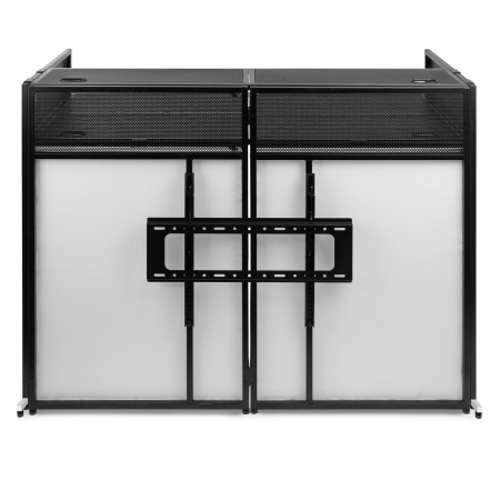 Image secondaire du produit DB6 Pro Vonyx Cabine DJ Pliable – Écran Pupitre Professionnel avec Support TV 65