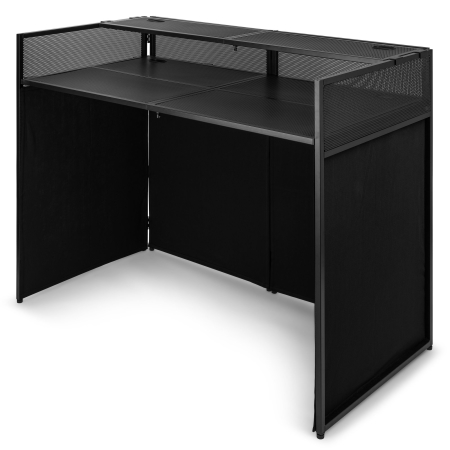 Image nº6 du produit DB6 Pro Vonyx Cabine DJ Pliable – Écran Pupitre Professionnel avec Support TV 65