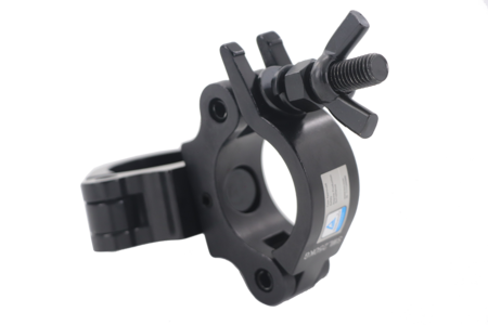 Image nº3 du produit Double clamp pour tube 50mm largeur 30mm CMU 250kG noir