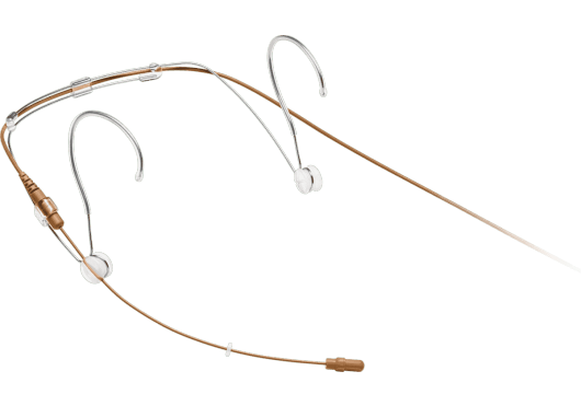 Image principale du produit DH5T-O-MTQG Shure - Micro serre tête omni couleur chair connectique TQG