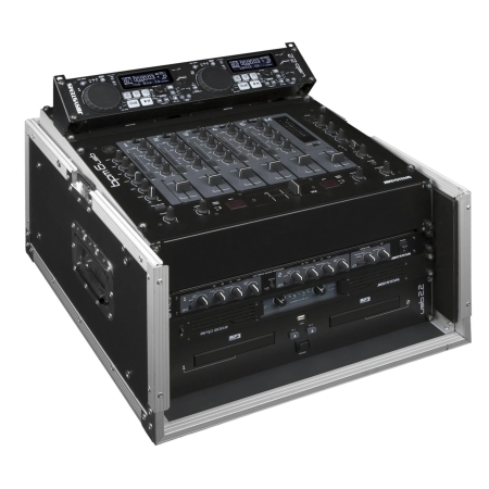Image principale du produit DJ CASE 10/6U JV Case - Flight case pour régie 6U vertical 10U horizontal
