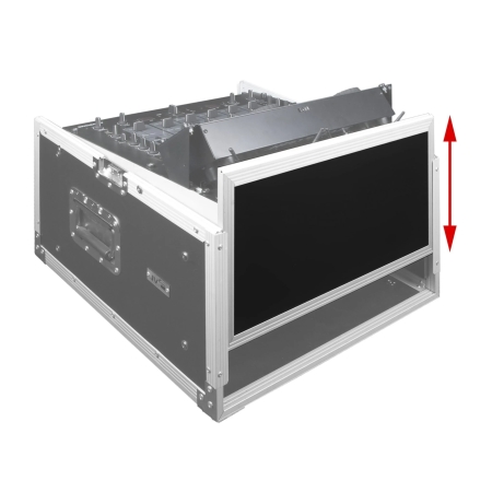 Image nº3 du produit DJ CASE 10/6U JV Case - Flight case pour régie 6U vertical 10U horizontal