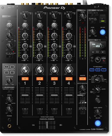 Image principale du produit DJM-750MK2 Pioneer DJ - Table de mixage DJ 4 voies