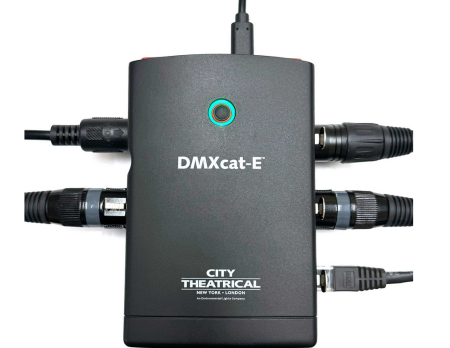 Image nº5 du produit DMXCAT-E City Theatrical – Testeur DMX et Contrôleur Ethernet pour Éclairage Professionnel