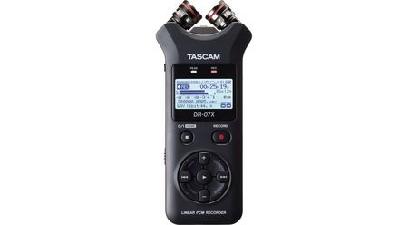 Image principale du produit Tascam DR-07X Enregistreur portable micros XY cardio