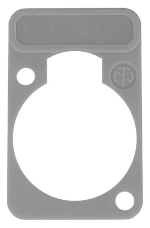 Image principale du produit DSS-GREY Neutrik – Repérage de couleur pour embase série D – Gris