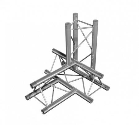 Image principale du produit DT 23/2-T42-DTD Duratruss - Structure en T 4 voies 90°, système rapide