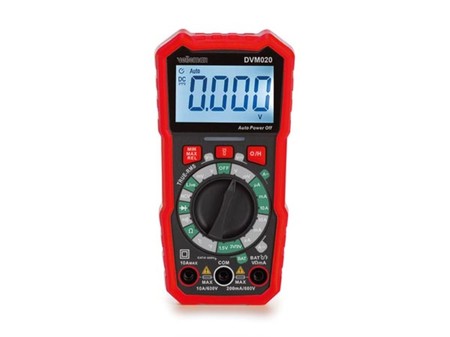 Image secondaire du produit DVM020 Velleman - Multimetre, Tension, courant, résistance, continuité et température