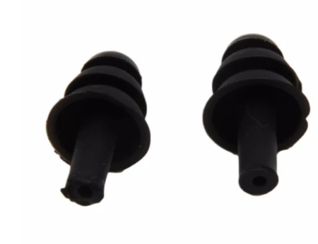 Image principale du produit Bouchon d'oreille permanent en silicone triple isolation, noir