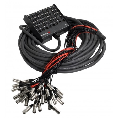 Image principale du produit PROEL EBN 3208 multipaire XLR 32in 8 out 30m