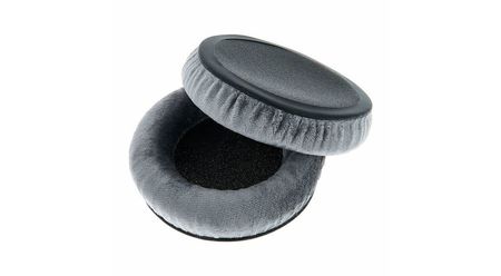 Image secondaire du produit Paire de coussinets Velours gris pour casque Beyerdynamic SÉRIE DT : DT770 DT990...