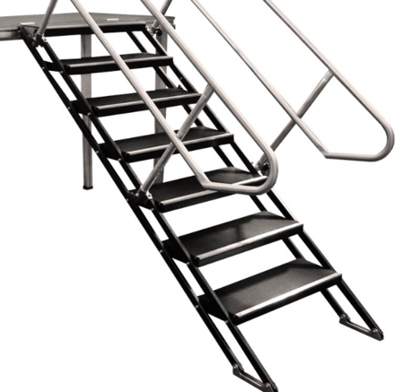 Image principale du produit Escalier 6 marches Durastage Vario stair 100-180cm sans rampe