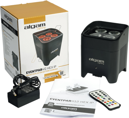 Image secondaire du produit EVENTPAR412-HEX-IP Algam lighting - Par Led IP65 4X12W RGBAW + UV étanche