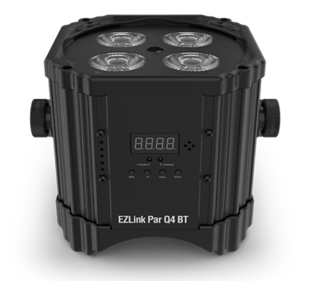 Image principale du produit EZLink Par Q4BT Chauvet DJ projecteur couleur sur batterie DMX et Bluetooth