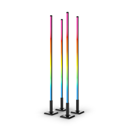 Image principale du produit Freedom Flex Stick X4 Chauvet DJ - Pack de 4 barres led pixel sur batterie avec diffuseur et valise