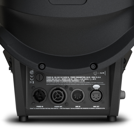 Image nº5 du produit F2 FC+ Cameo - Projecteur fresnel led RGBAL Couleur + blanc variable IRC > 90