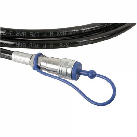 Image nº3 du produit CO₂ 3/8 Q-Lock Hose Showtec - Flexible Q-lock mâle vers femelle longueur 10m