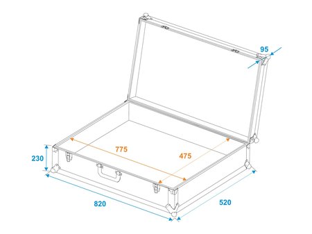 Image nº5 du produit Malle de transport universelle 82 x 32 x 52