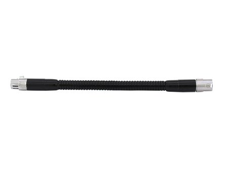 Image principale du produit Flexible XLR mâle vers femelle 47cm noir