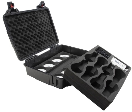 Image nº3 du produit FP5-CSE-ACC Astera Valise de transport pour NYX Bulb avec Recharge lot de 8 diffuseurs Cables USB-C