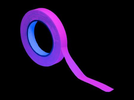 Image secondaire du produit Gaffeur Rose Fluo UV - Bande Adhésive 19 mm x 25 m pour Décoration et Signalétique