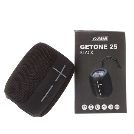 Image nº10 du produit Getone 25 Black Yourban Enceinte bluetooth et USB étanche IP65